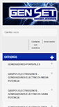 Mobile Screenshot of gensetgeneradores.com